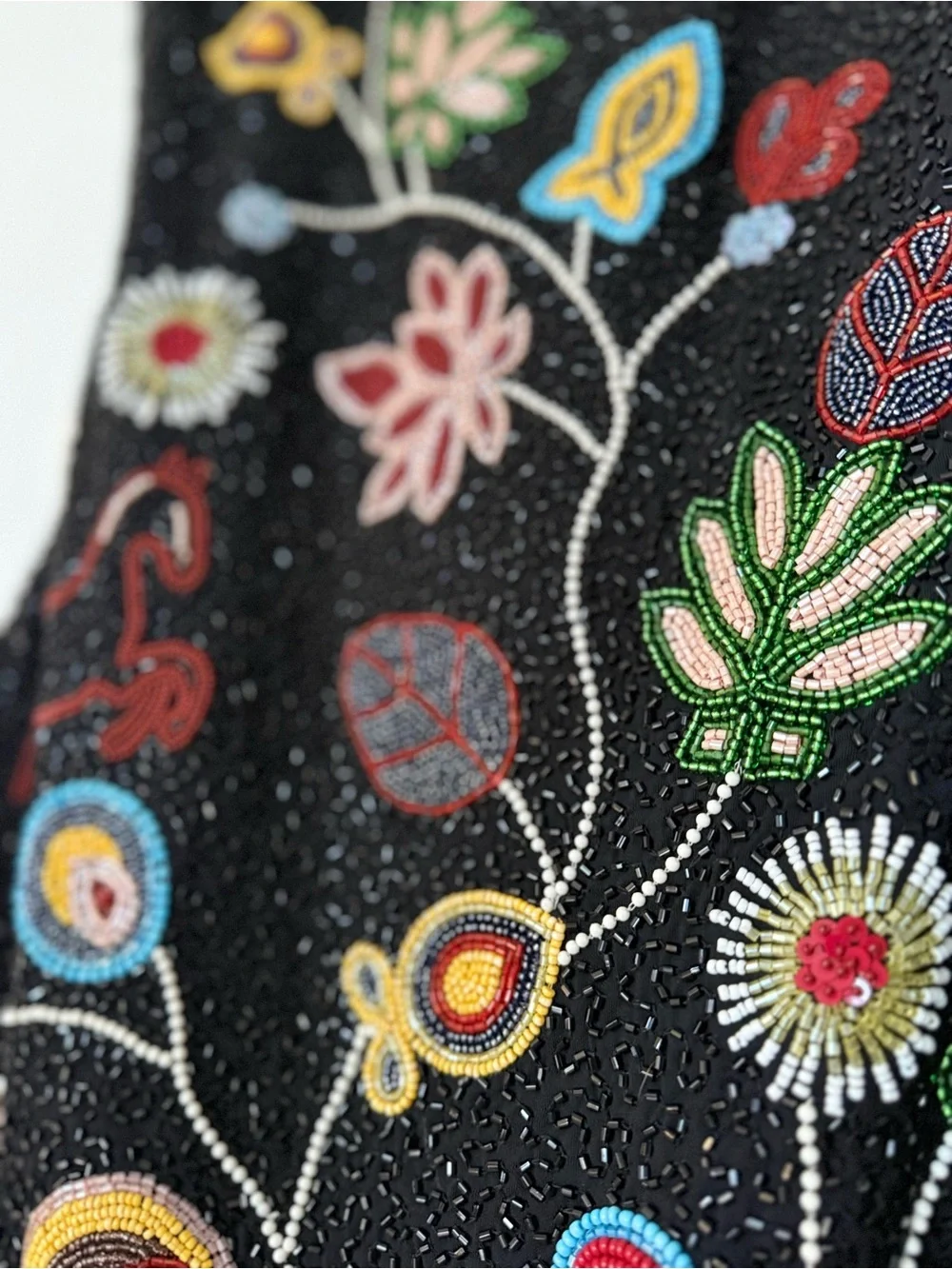 NWT Staud Le Sable Floral-Beaded Minidress $995 S - Picture 7 of 10